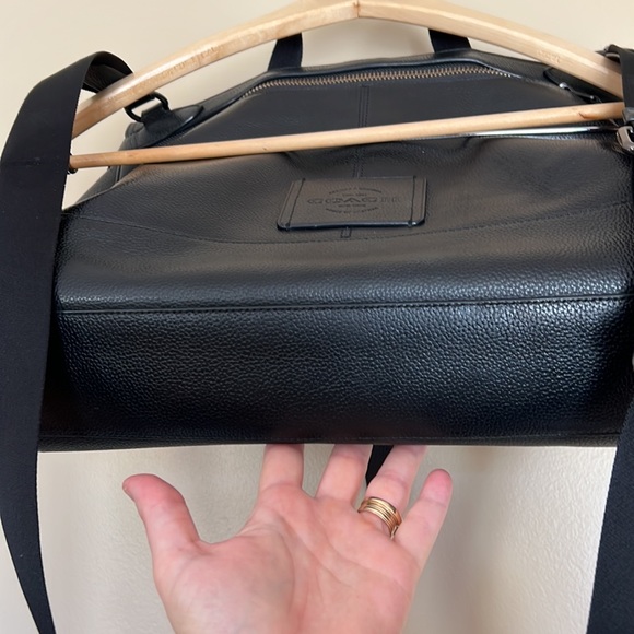 Coach, Black, Work Bag, Great Condition, Leather - Picture 7 of 7